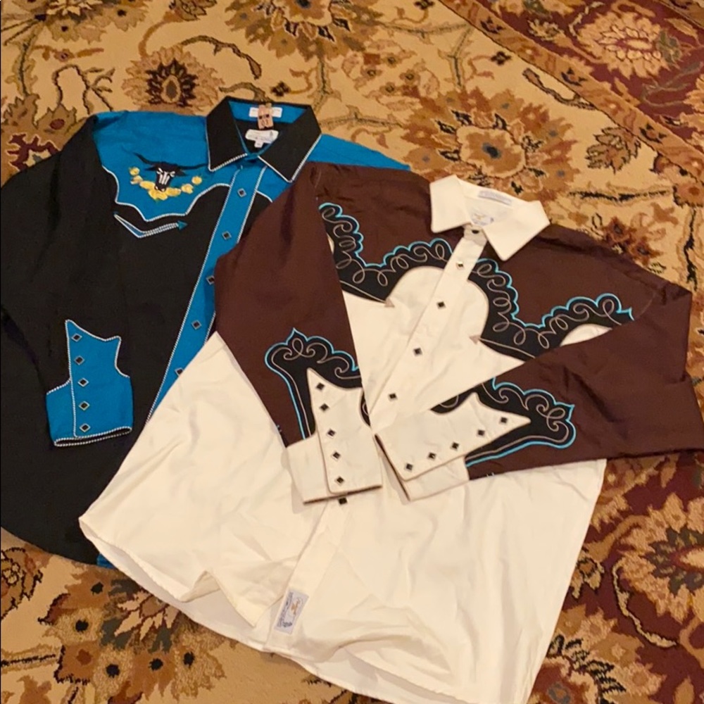 3 Panhandle Western- $49 All Ivory is L-Others XL
